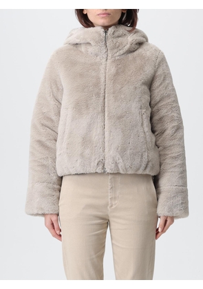 Fur Coat COLMAR Woman color Beige