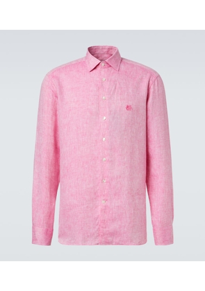 Etro Pegaso linen shirt
