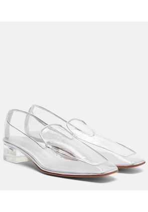 Herbert Levine Clear The Air 30 PVC loafer pumps