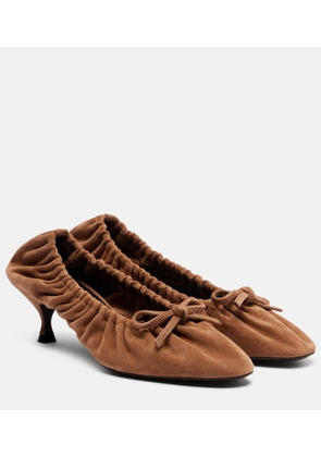Herbert Levine Gather Around 50 suede pumps
