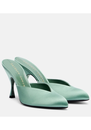Herbert Levine Sitting Pretty 95 satin mules