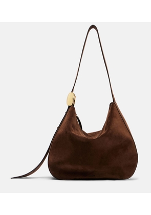 Amanu Zambia suede shoulder bag