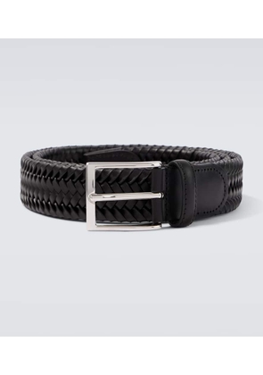 Rubinacci Braided leather belt