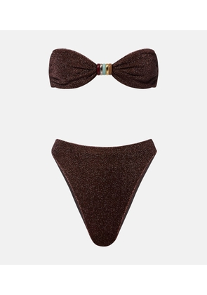 Oseree Lumiere ring-detail bikini
