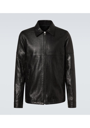 Rick Owens Brad leather jacket