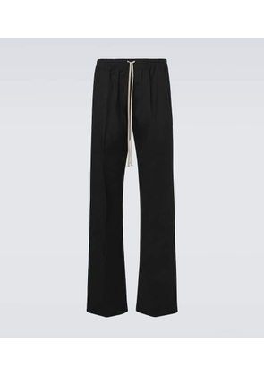 Rick Owens Dietrich cotton-blend wide-leg pants