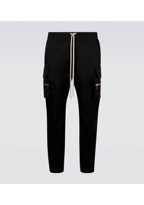 Rick Owens Mastodon cotton-blend poplin slim pants