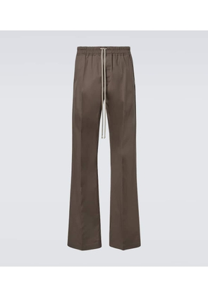 Rick Owens Dietrich cotton-blend straight pants