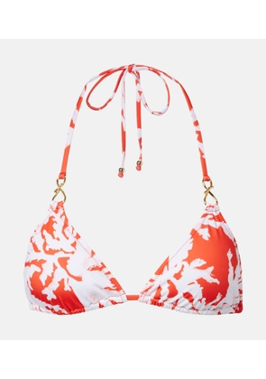 Alexandra Miro Leoni printed bikini top