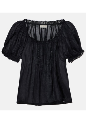 Doen Frederica cotton voile top