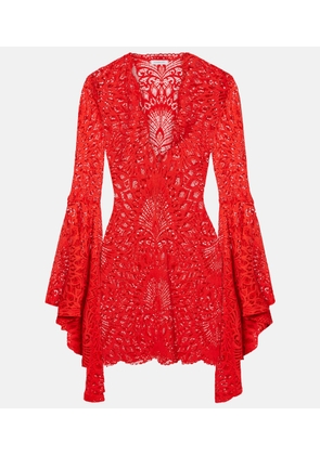 Alexandra Miro Kara lace beach dress