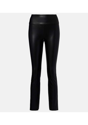 Wolford Edie coated cropped slim pants