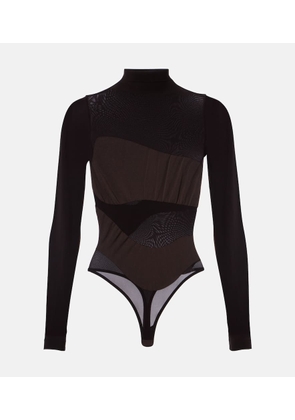 Wolford Shade semi-sheer bodysuit