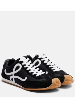 Loewe Ballet Runner 2.0 suede-trimmed sneakers