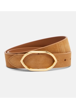 Jacquemus Calisson suede belt