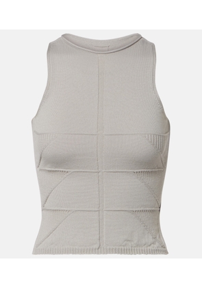 Rick Owens Temple virgin wool tank top