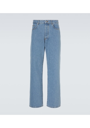 Dries Van Noten Logo straight jeans