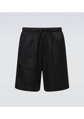 Dries Van Noten Gathered Bermuda shorts