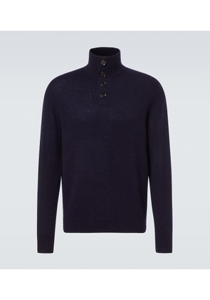 Allude Wool and cashmere turtleneck sweater