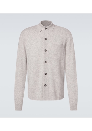 Allude Cotton and cashmere overshirt