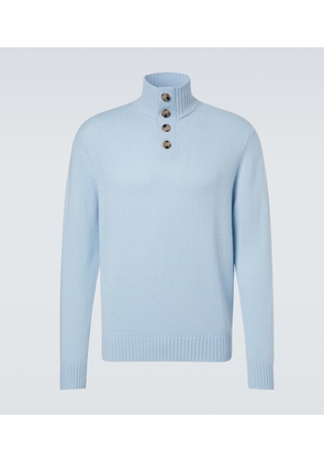 Allude Wool and cashmere turtleneck sweater