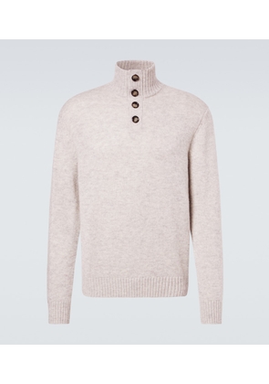 Allude Wool and cashmere turtleneck sweater