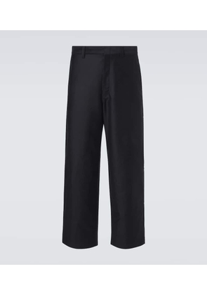Lemaire Cotton satin suit pants