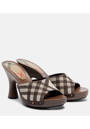 Burberry Burberry Check sandals