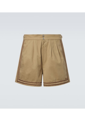 Bode Cotton twill Bermuda shorts
