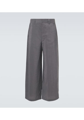 Lemaire Silk-blend barrel-leg pants