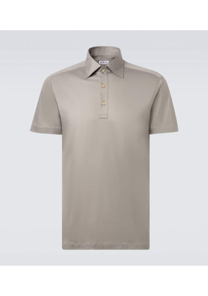 Kiton Cotton polo shirt