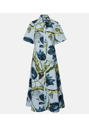Erdem Floral cotton midi dress