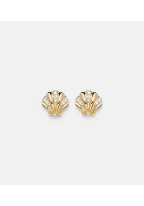 Mateo Petite Venus 14kt gold (585/1000) stud earrings