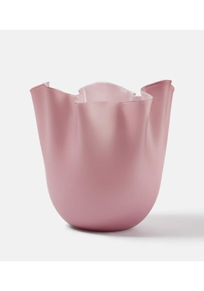 Venini Fazzoletto Murano glass vase by Fulvio Bianconi and Paolo Venini