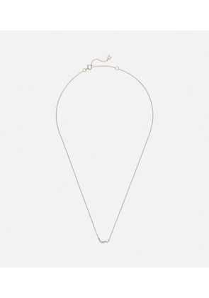 Mateo 14kt gold (585/1000) necklace with diamonds