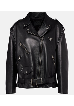 Prada Leather biker jacket