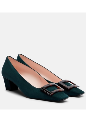 Roger Vivier Belle Vivier 45 suede pumps