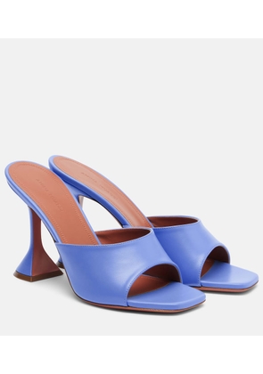 Amina Muaddi Lupita 95 leather mules