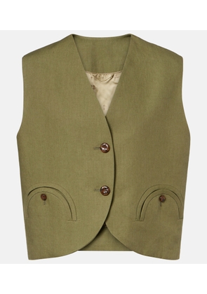 Blaze Milano Midday Sun linen vest