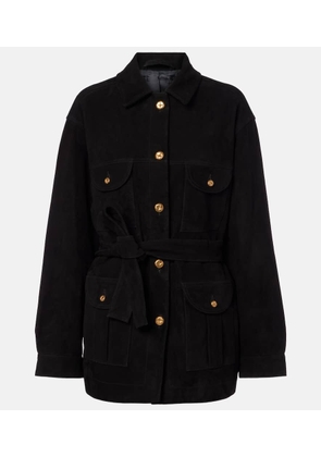 Blaze Milano Sahariana suede jacket