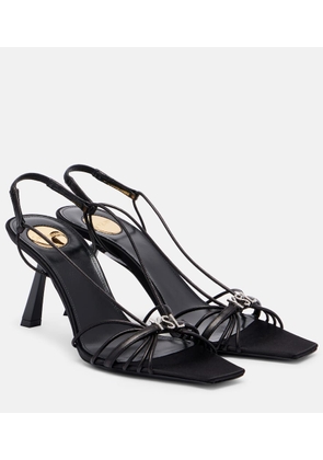 Saint Laurent Jerry 80 leather slingback sandals