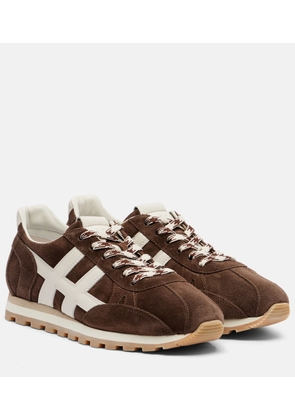 Hogan Cool Allacciato H suede sneakers