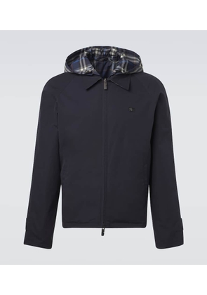 Burberry Burberry Check cotton blouson jacket