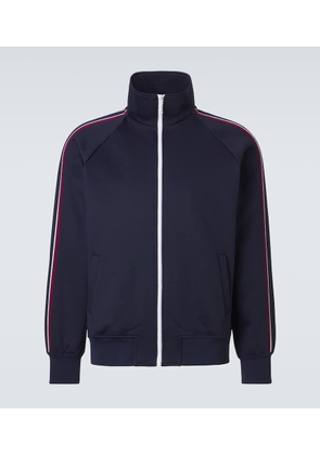 Saint Laurent Cotton-blend track jacket