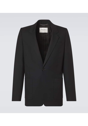 Saint Laurent Wool gabardine blazer