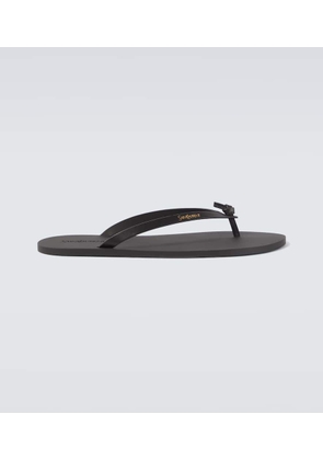 Saint Laurent Leather thong sandals