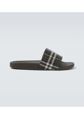 Burberry Burberry Check slides
