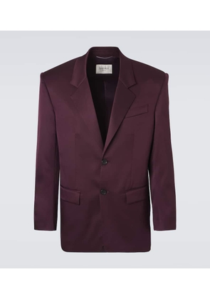 Saint Laurent Silk duchess satin blazer