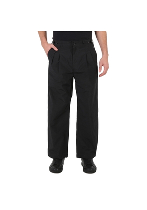 Children Of Discordance Black Embroidered Wide-leg Trousers