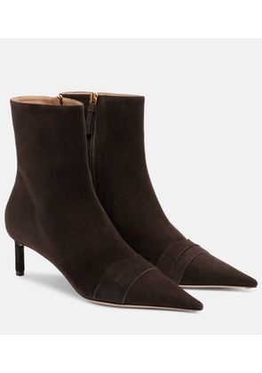 Tom Ford 55 suede ankle boots